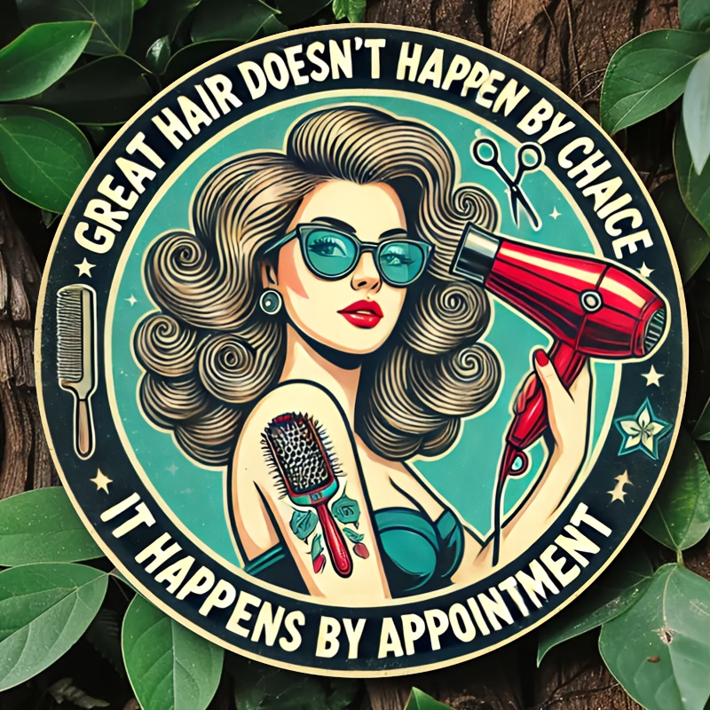Home Barber - 1pc Retro Hair Care Metal Aluminum
