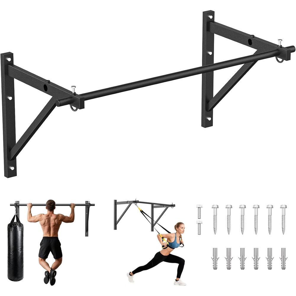 Home Bar And Gym - Home Gym Pull-Up Bar - Wall-Mounted
