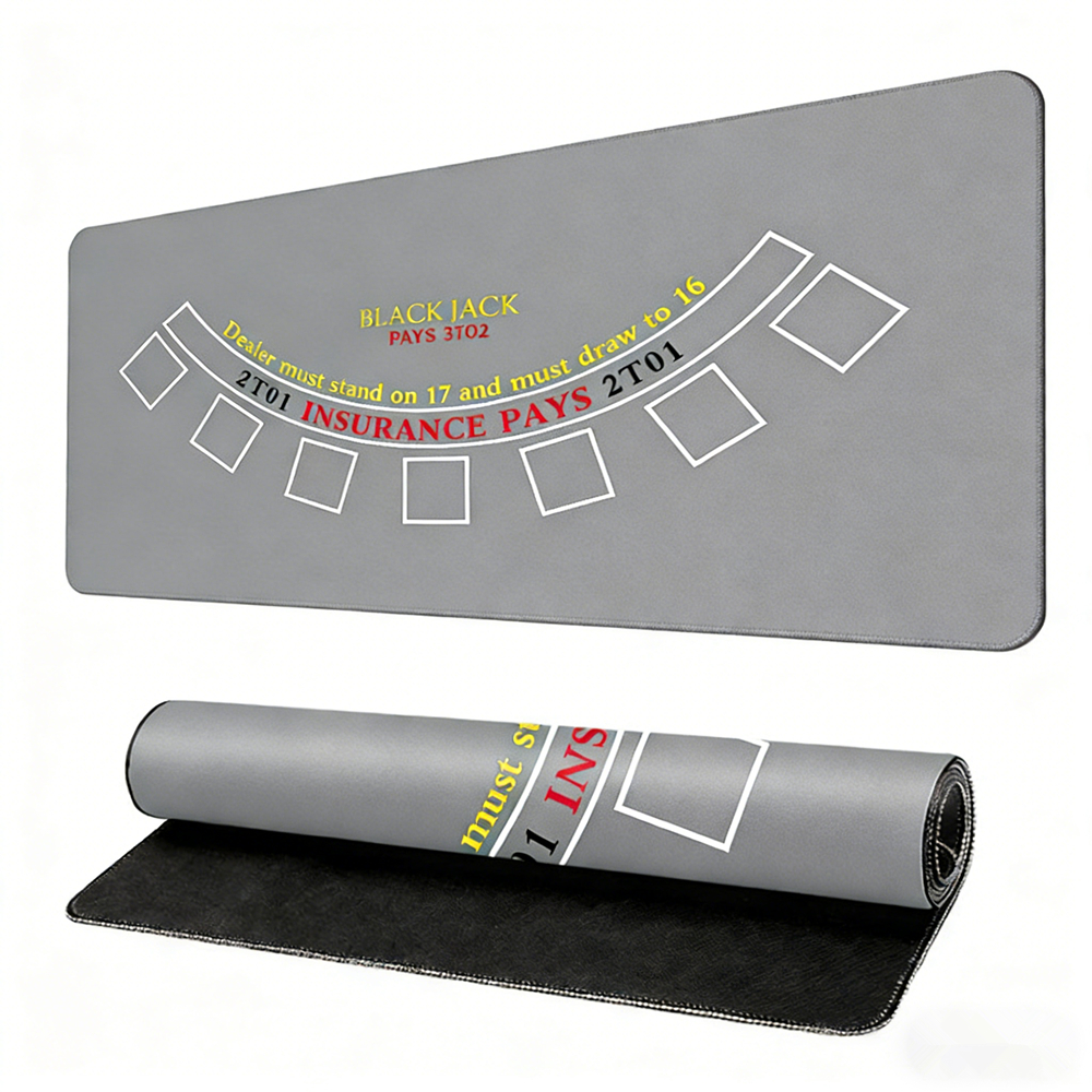 Bar Mat Rubber - Professional Casino Blackjack Baccarat Roulette Poker