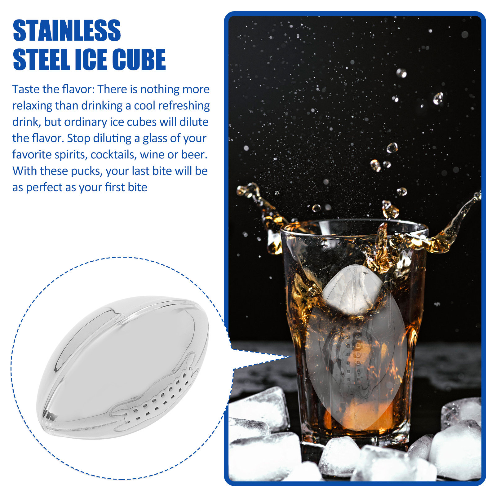 Stainless Steel Ice Cube Set R - Home Bar Set incelemesi ve fiyatı