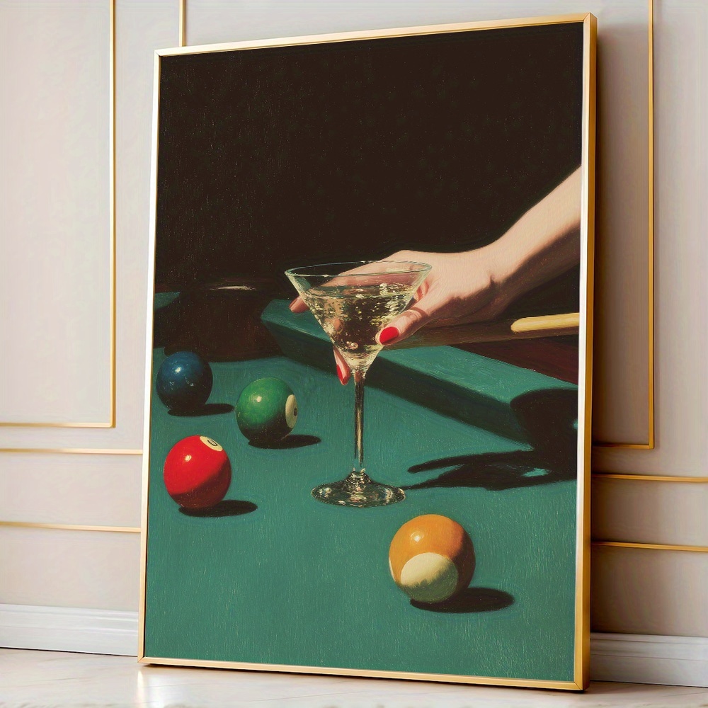 1pc Vintage Billiards Cocktail - Home Bar Set incelemesi ve fiyatı
