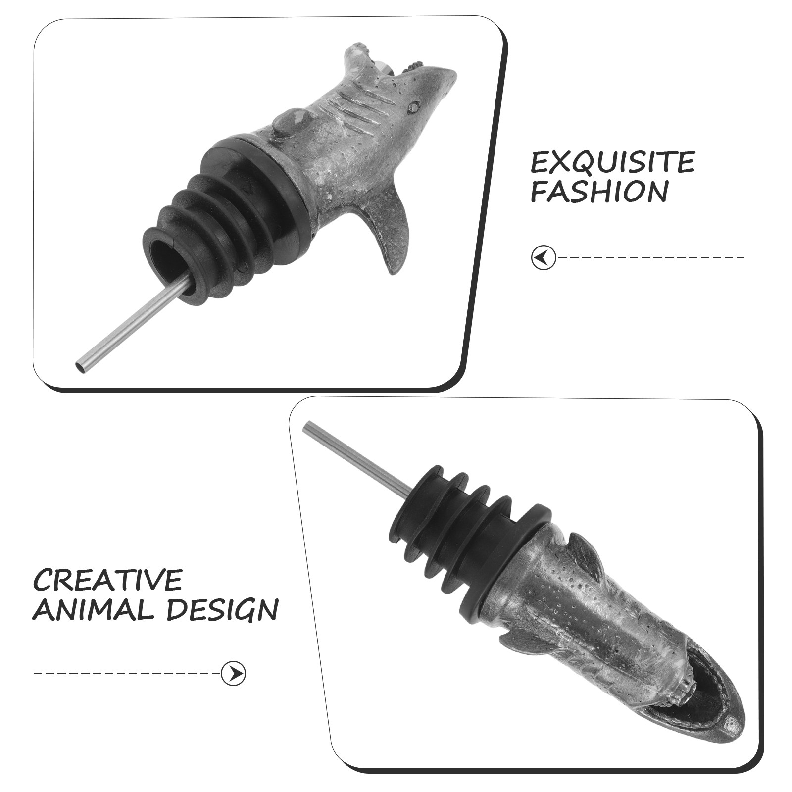 Liquor Bottle Pourer Shark Win - Speed Pourer Cap incelemesi ve fiyatı
