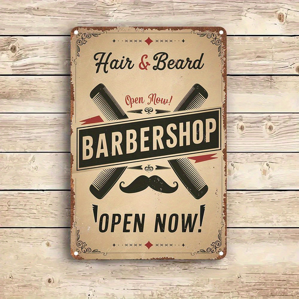 Vintage Barbershop Sign - Retr - Home Barber incelemesi ve fiyatı