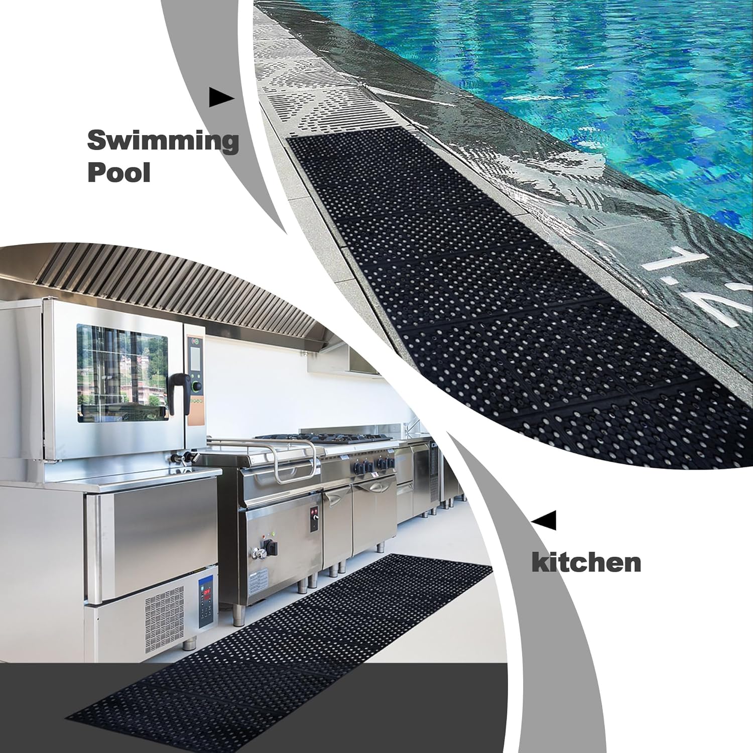 Commercial Anti-Fatigue Draina - Bar Mat Rubber incelemesi ve fiyatı
