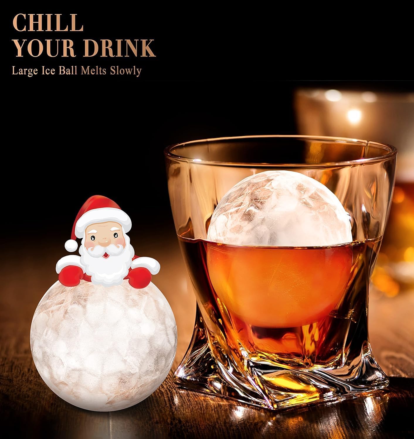 2.2 Inch Round Ice Cube Mold w - Ice Mold Sphere incelemesi ve fiyatı