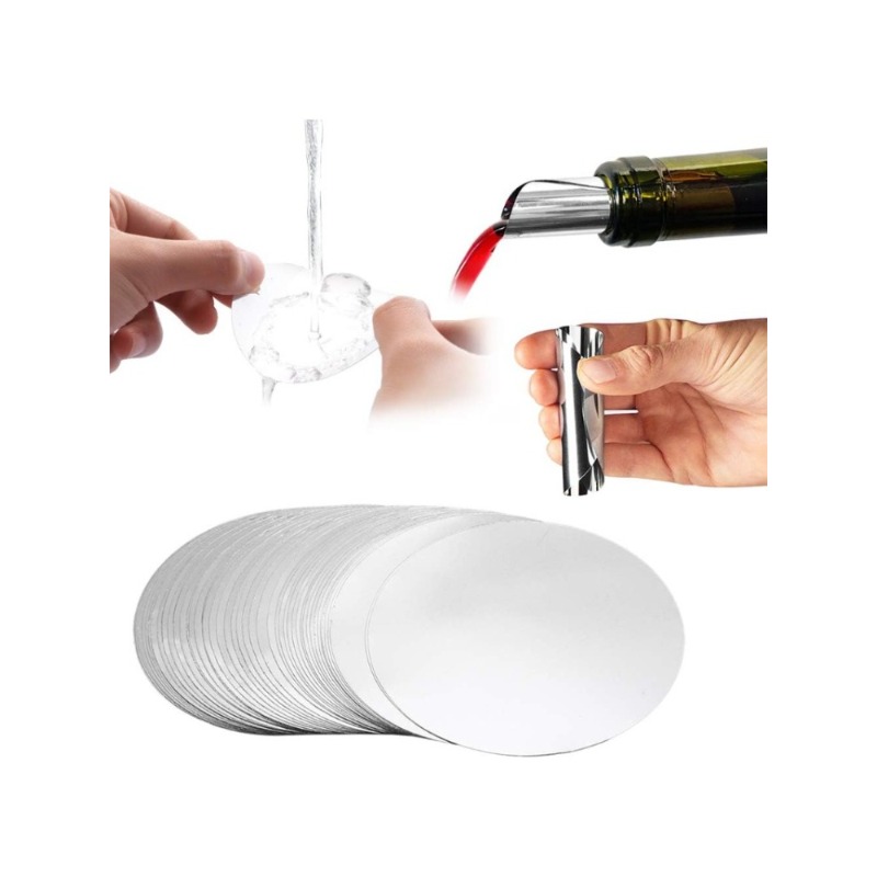 50/100/150/200Pcs 3 Inch Silve - Speed Pourer Cap incelemesi ve fiyatı