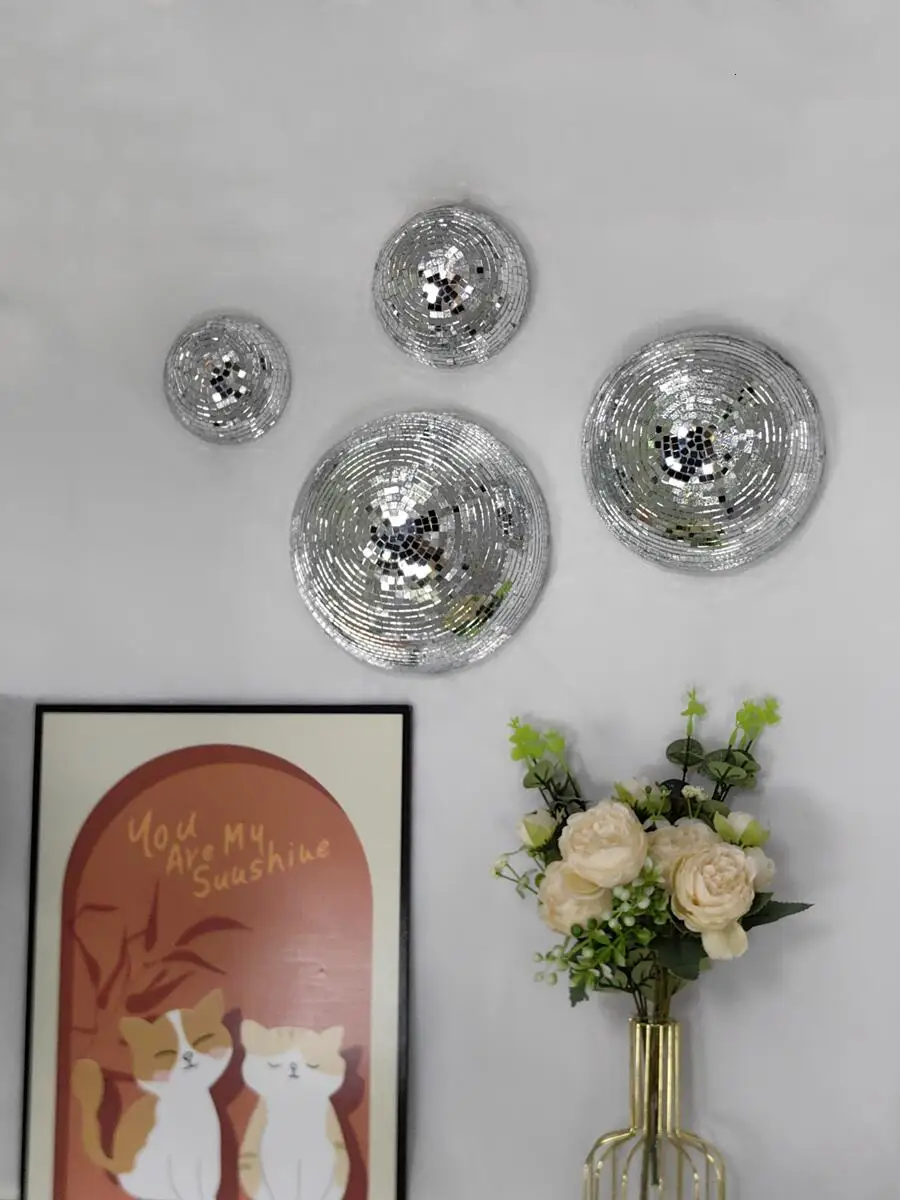 New Wall Disco Ball Mirrored D - Old Fashioned Glass incelemesi ve fiyatı