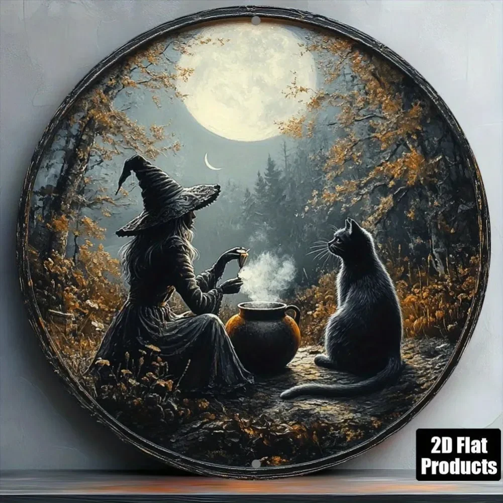 1PC Retro Halloween Wall Decor - Home Bar And Coffee incelemesi ve fiyatı
