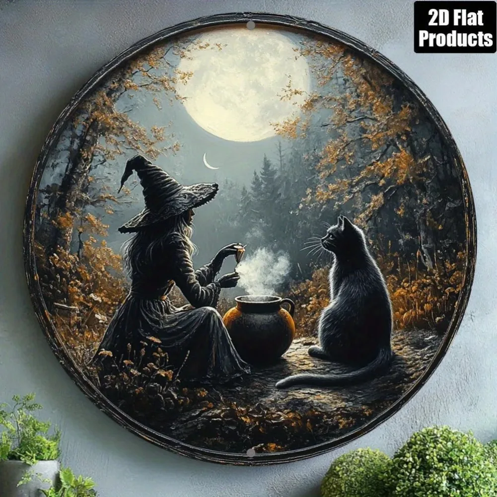 1PC Retro Halloween Wall Decor - Home Bar And Coffee incelemesi ve fiyatı