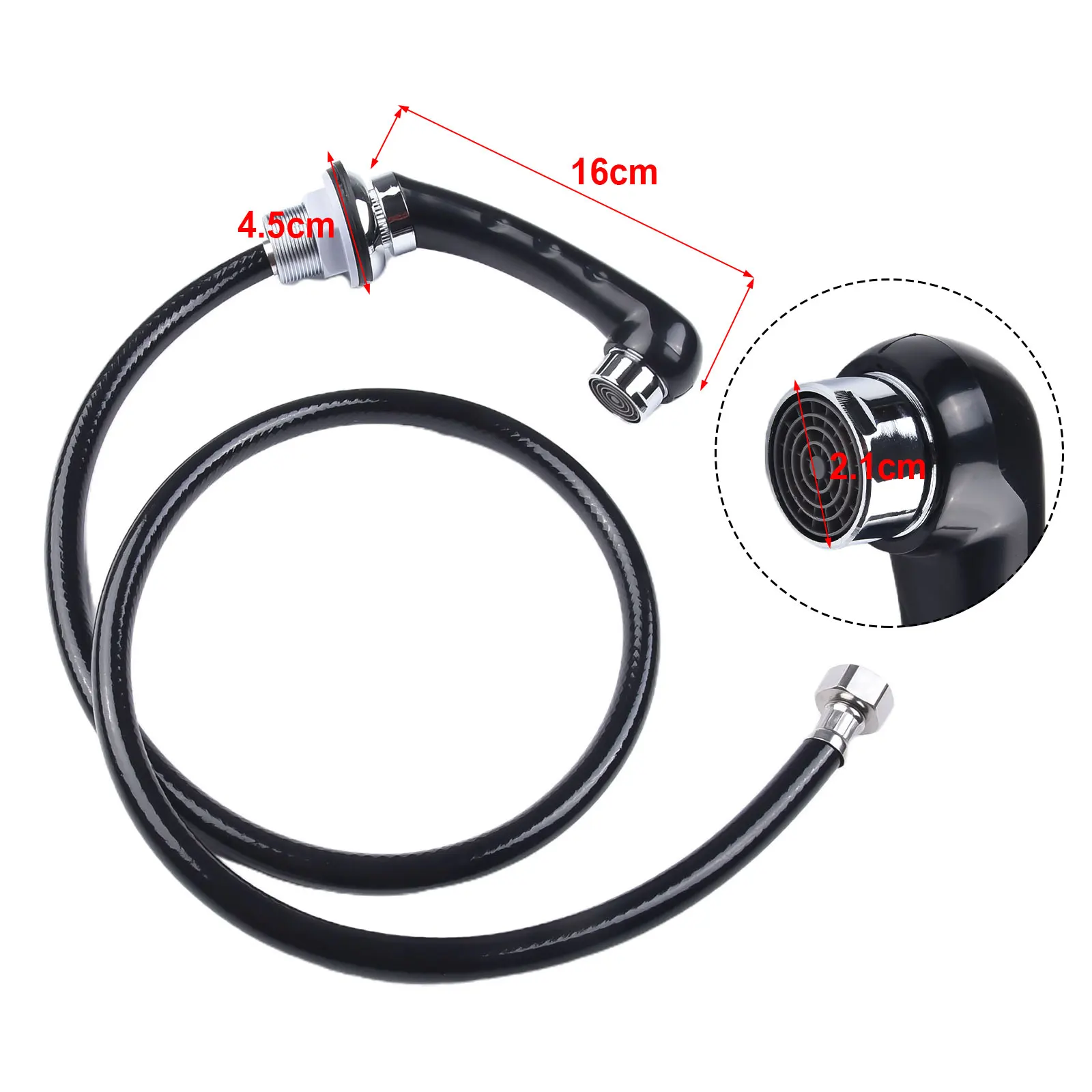 1Pc Shower Head With Hose Sham - Home Bar Sink incelemesi ve fiyatı