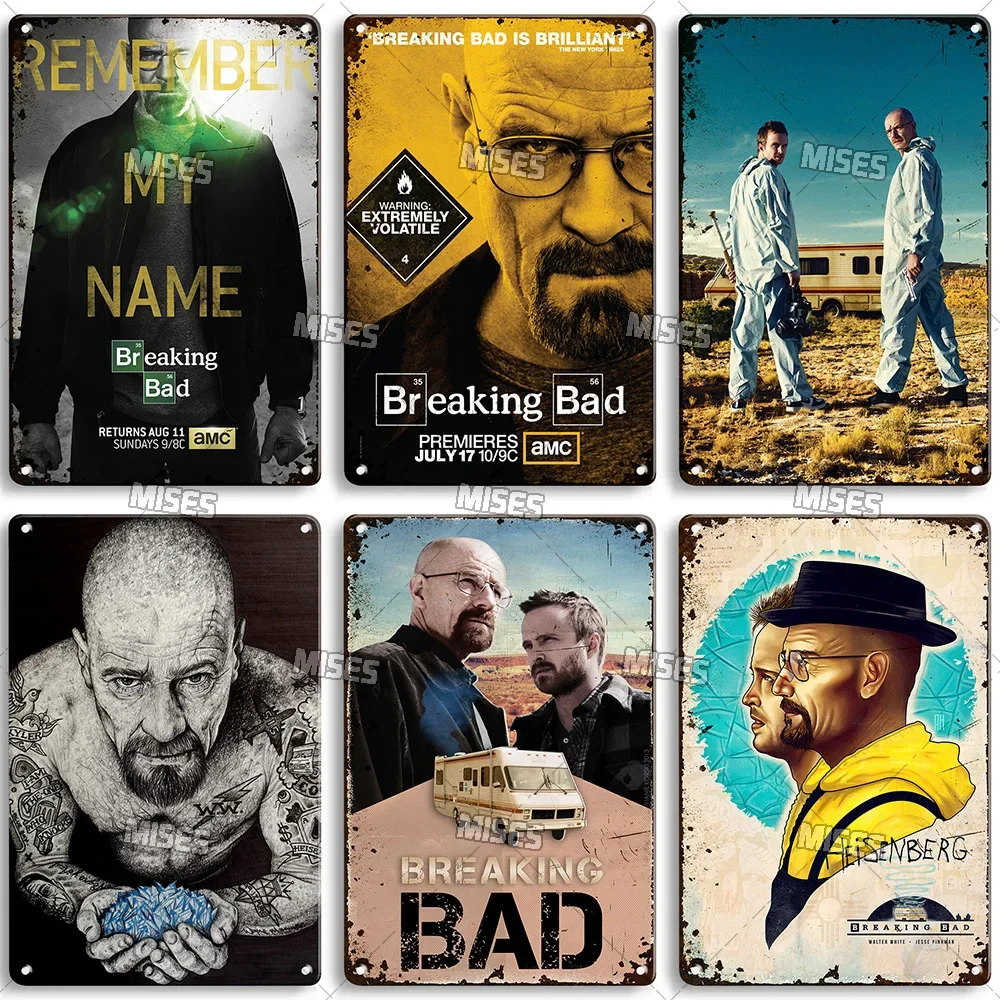 Breaking Bad Classic TV Metal  - Home Bar Set incelemesi ve fiyatı