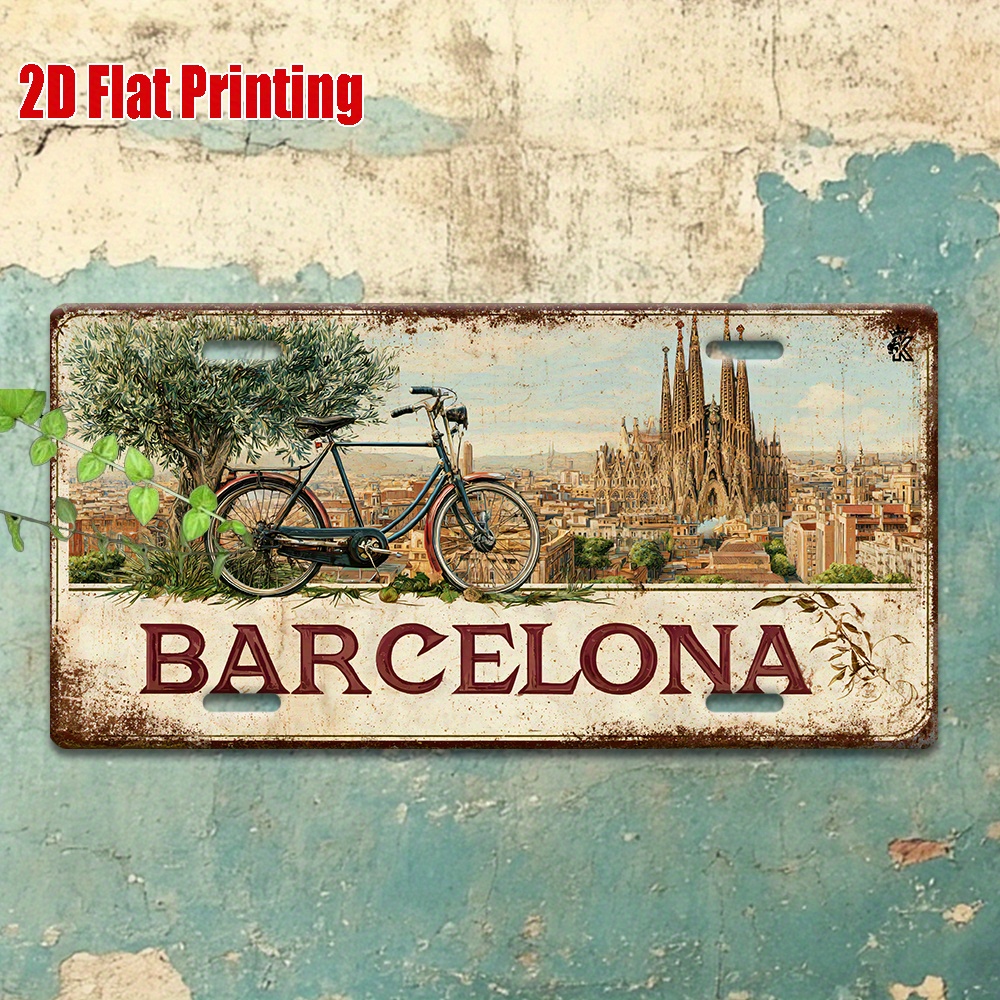 2D Flat, 1 Piece Vintage Metal - Home Barcelona incelemesi ve fiyatı