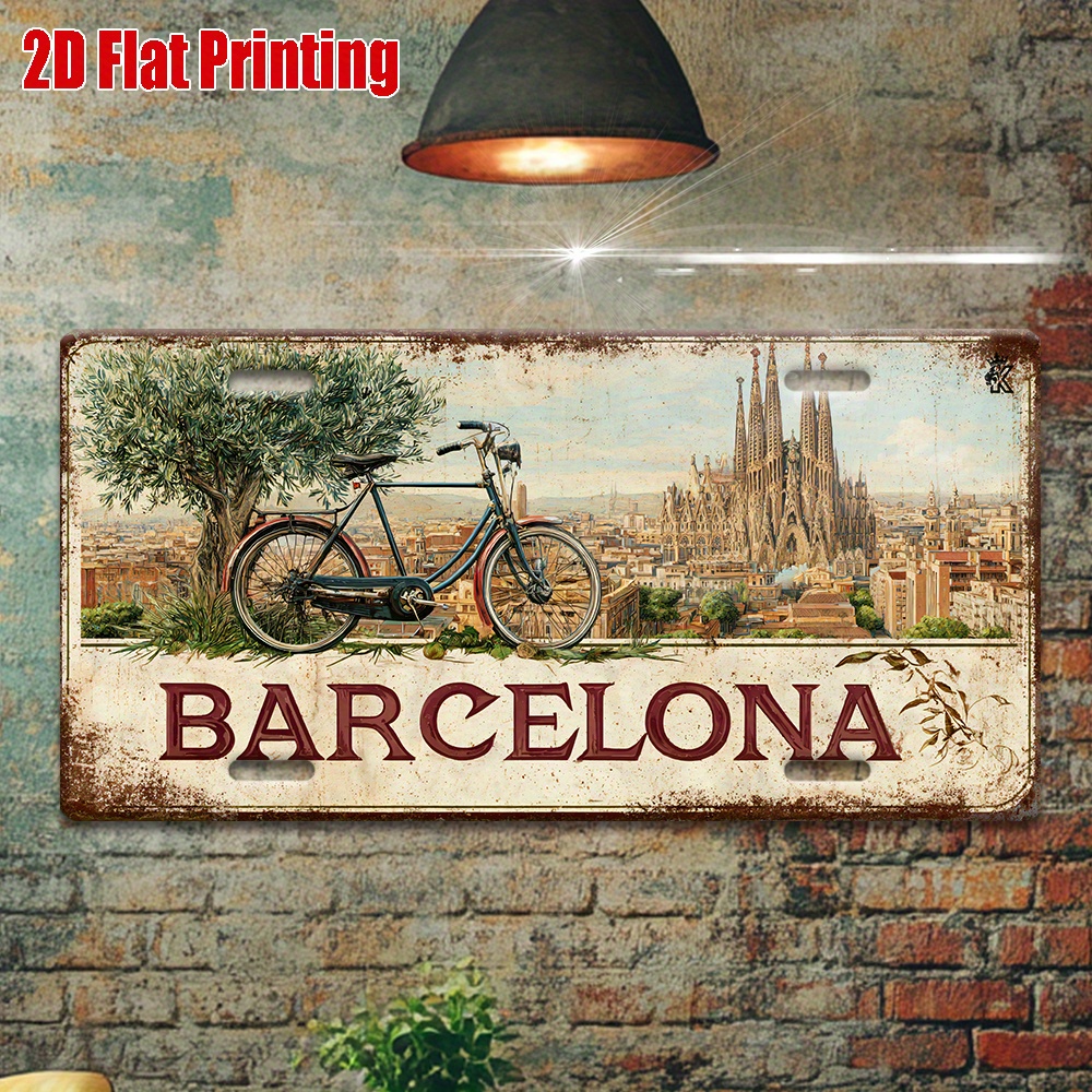 2D Flat, 1 Piece Vintage Metal - Home Barcelona incelemesi ve fiyatı