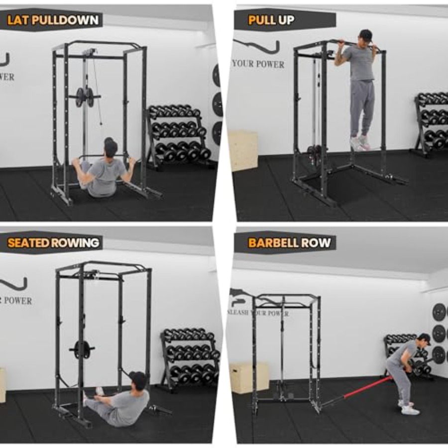 1600 Lbs Power Rack for Home G - Home Bar And Gym incelemesi ve fiyatı