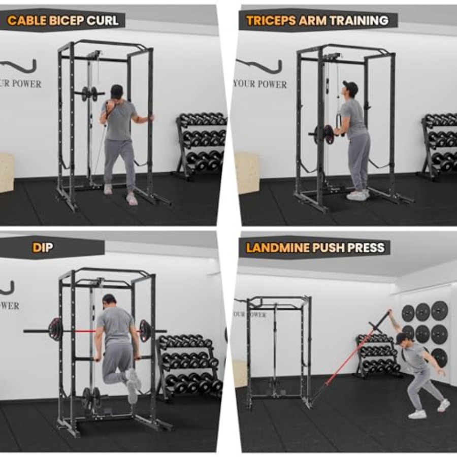 1600 Lbs Power Rack for Home G - Home Bar And Gym incelemesi ve fiyatı
