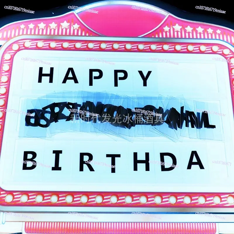 Letter Card Luminous Hand Hold - Home Bar Word incelemesi ve fiyatı