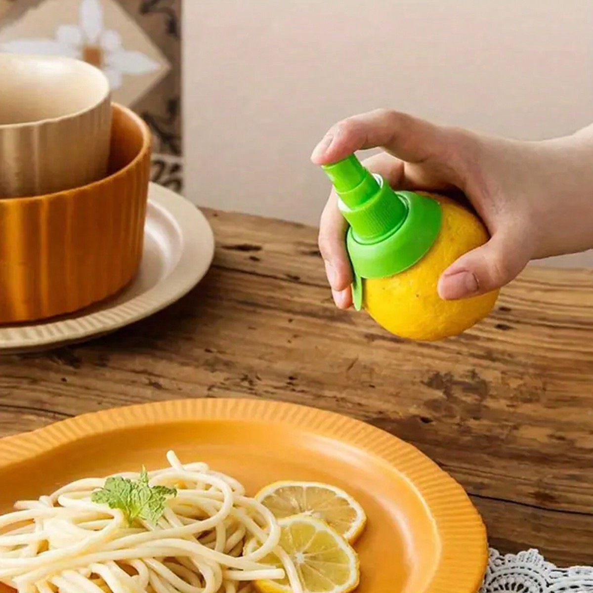 1pc, Mini Lemon Juice Squeezer - Citrus Juicer Bar incelemesi ve fiyatı