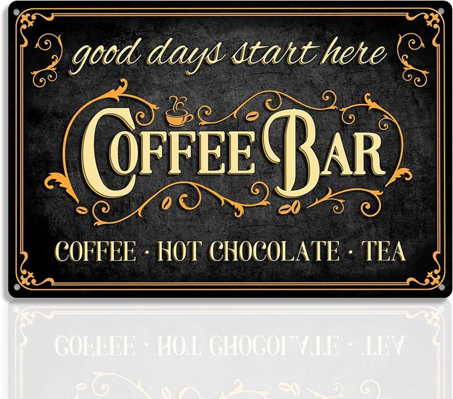 u1,Coffee Bar Sign Hot Chocola - Home Bar And Coffee incelemesi ve fiyatı