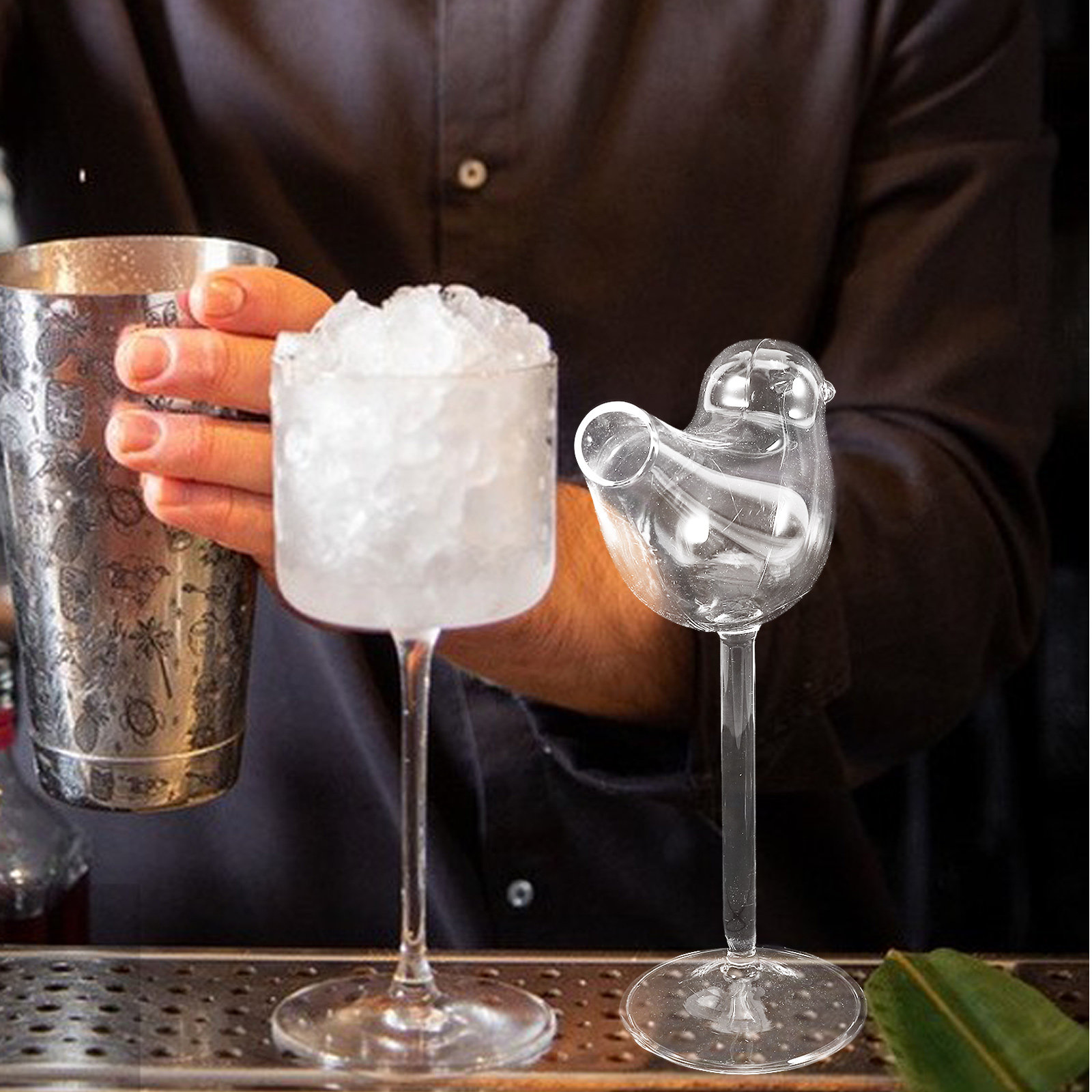 4Pcs Smoke Cocktail Glasses Se - Home Bar Set incelemesi ve fiyatı