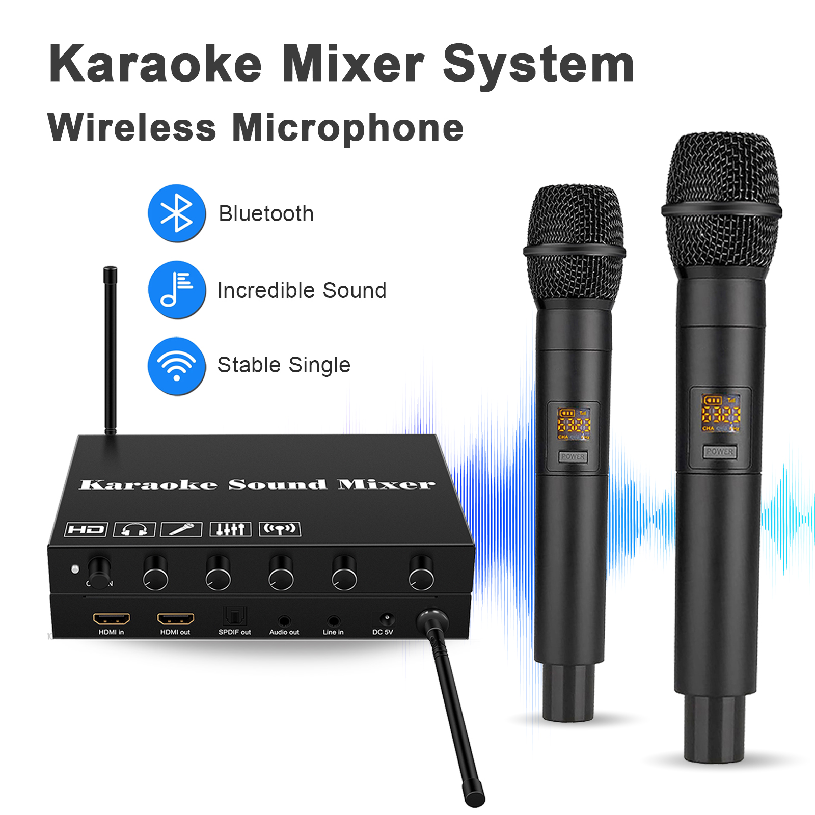 HDMI Karaoke Player Mixer Home - Home Bar And Theater incelemesi ve fiyatı