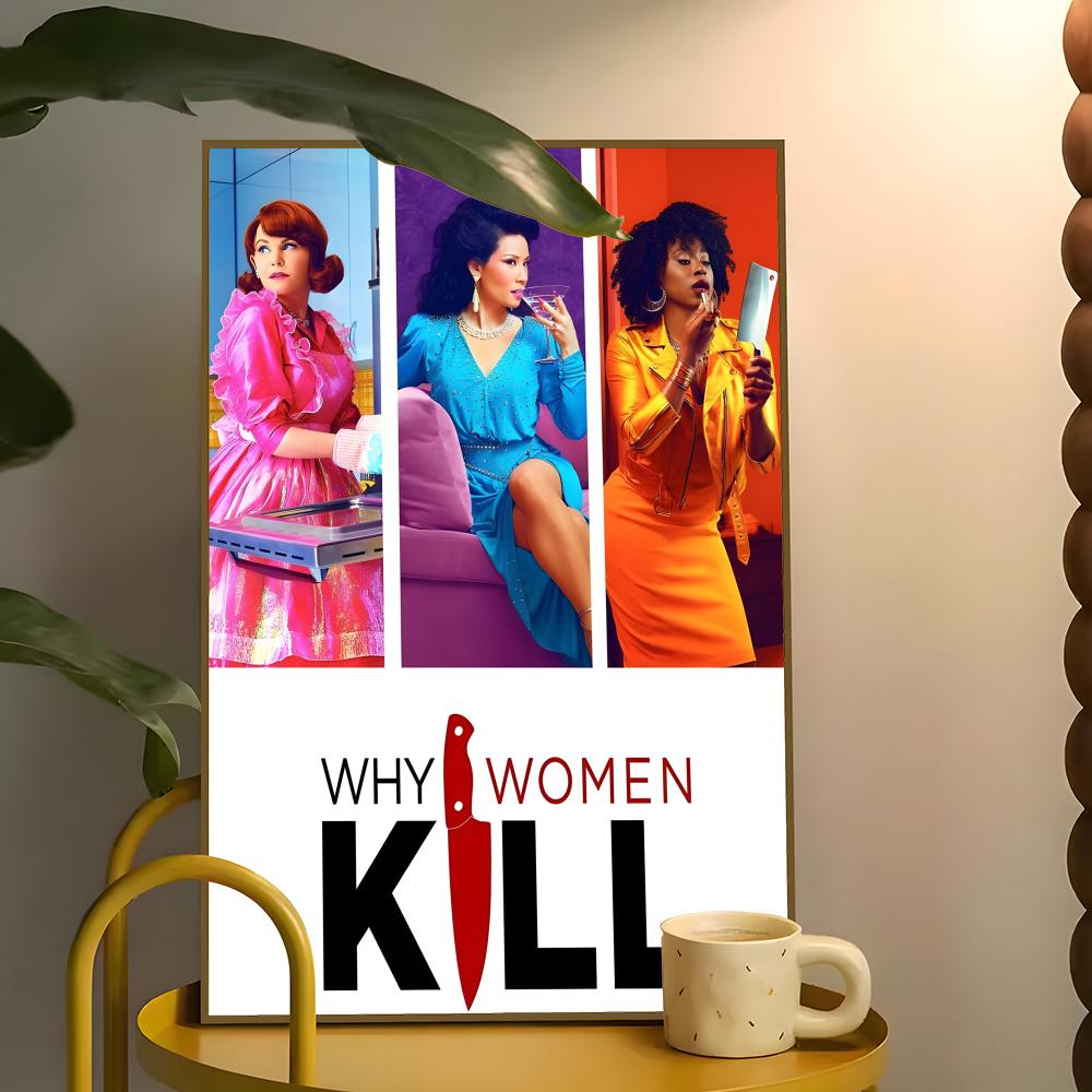 Drama Why Women Kill Poster Pa - Home Bar And Theater incelemesi ve fiyatı