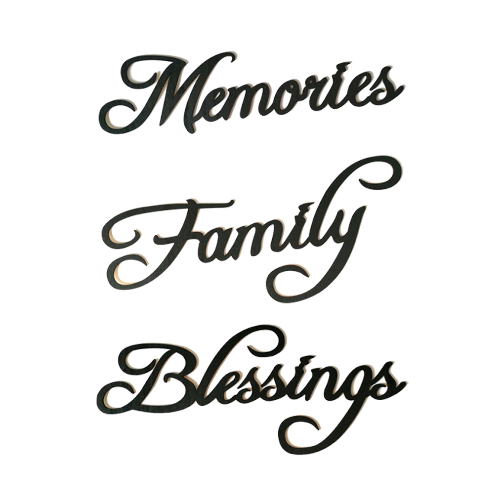 Family Memories Blessings Lett - Home Bar Word incelemesi ve fiyatı