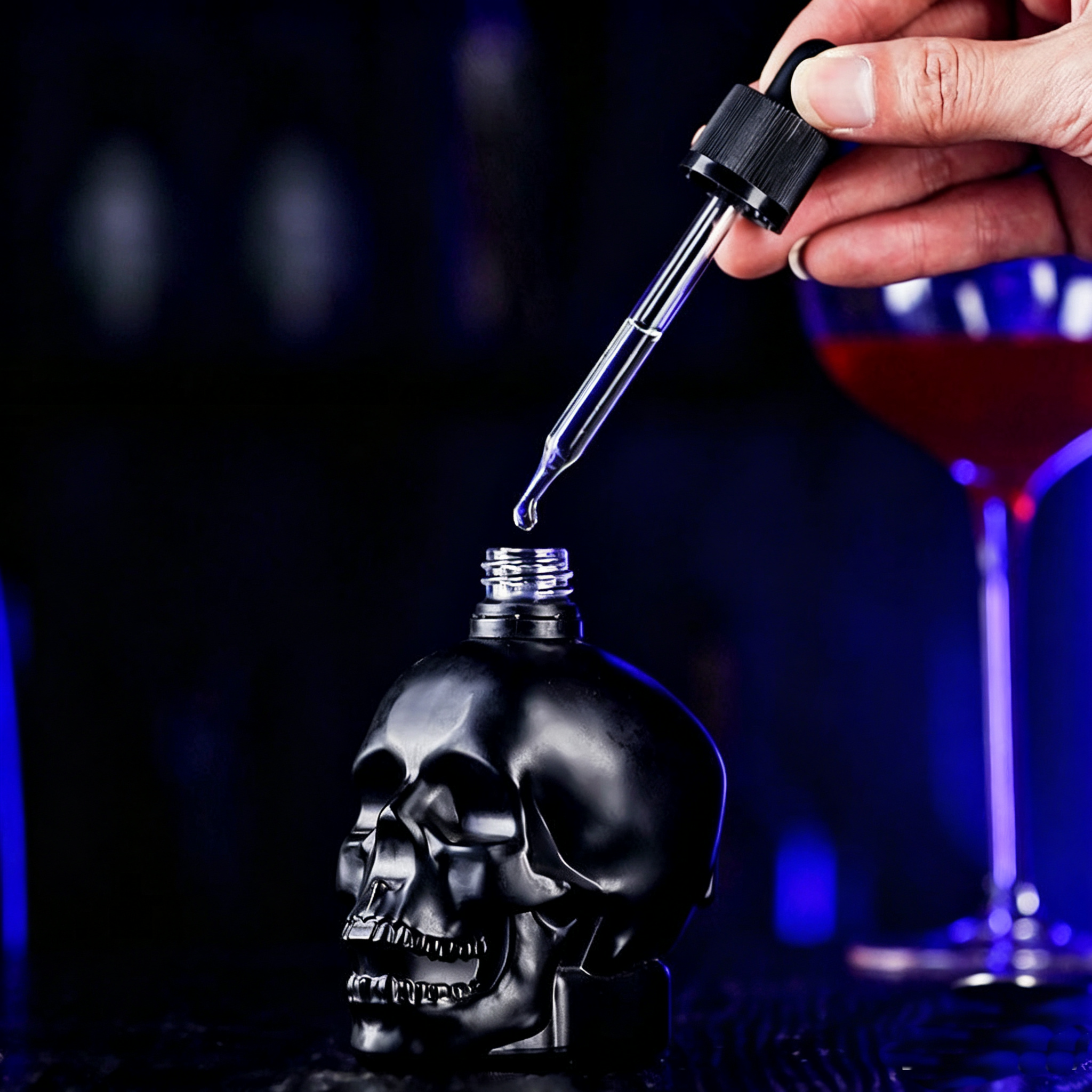 Skull Bittle Bottle Dropper Bo - Bitters Bottle Set incelemesi ve fiyatı