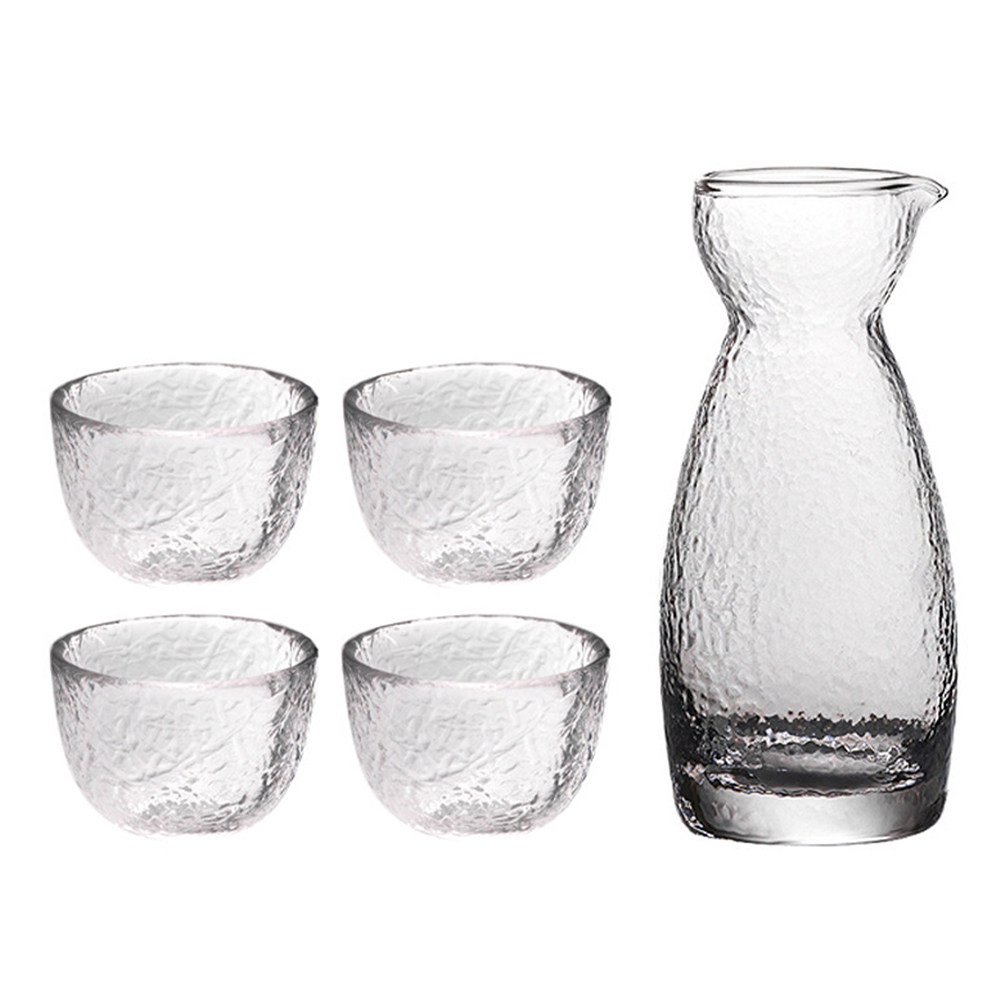1Set Hammered Texture Sake Cup - Home Bar Set incelemesi ve fiyatı