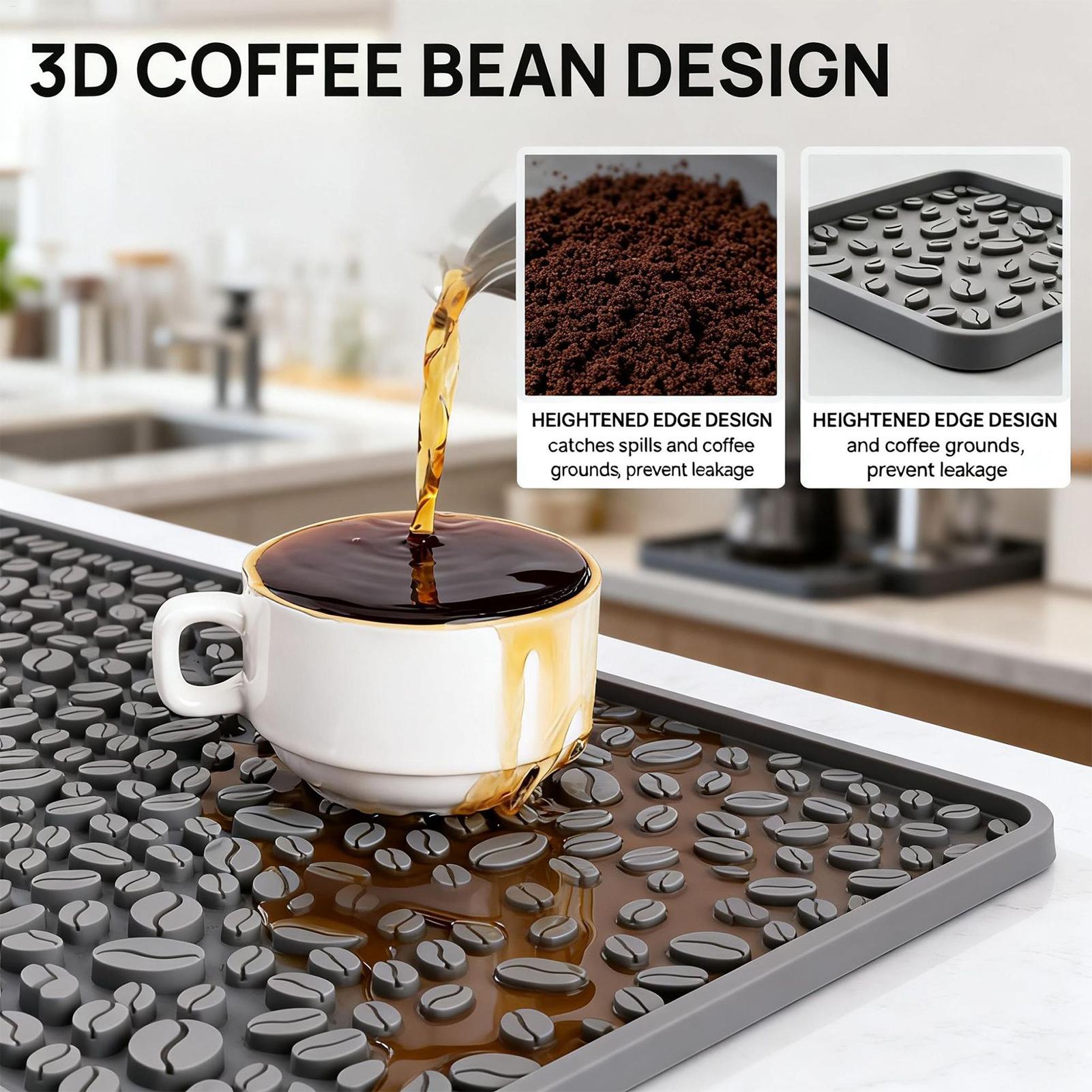 Silicone Coffee Bar Mat 16x8 I - Bar Mat Rubber incelemesi ve fiyatı