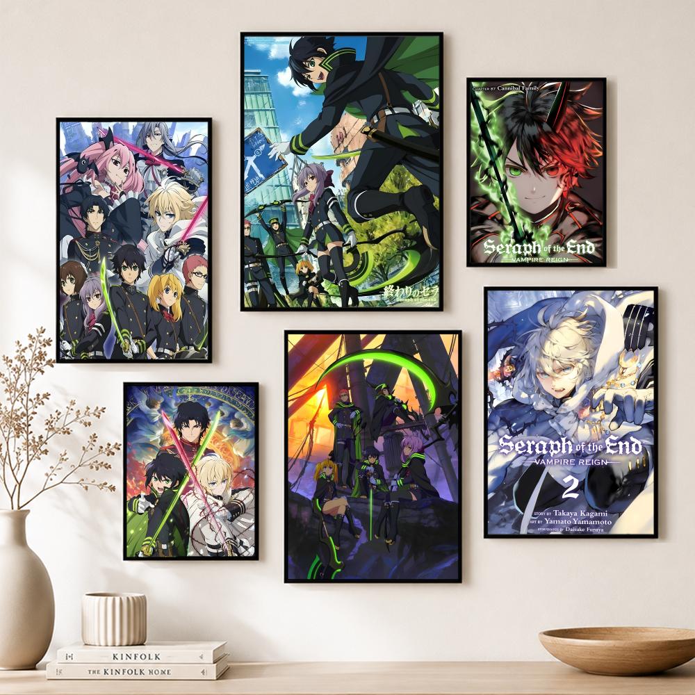 Anime S-Seraph Of The End Post - Home Bar And Theater incelemesi ve fiyatı