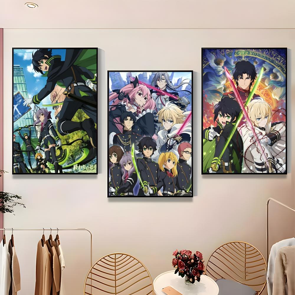 Anime S-Seraph Of The End Post - Home Bar And Theater incelemesi ve fiyatı
