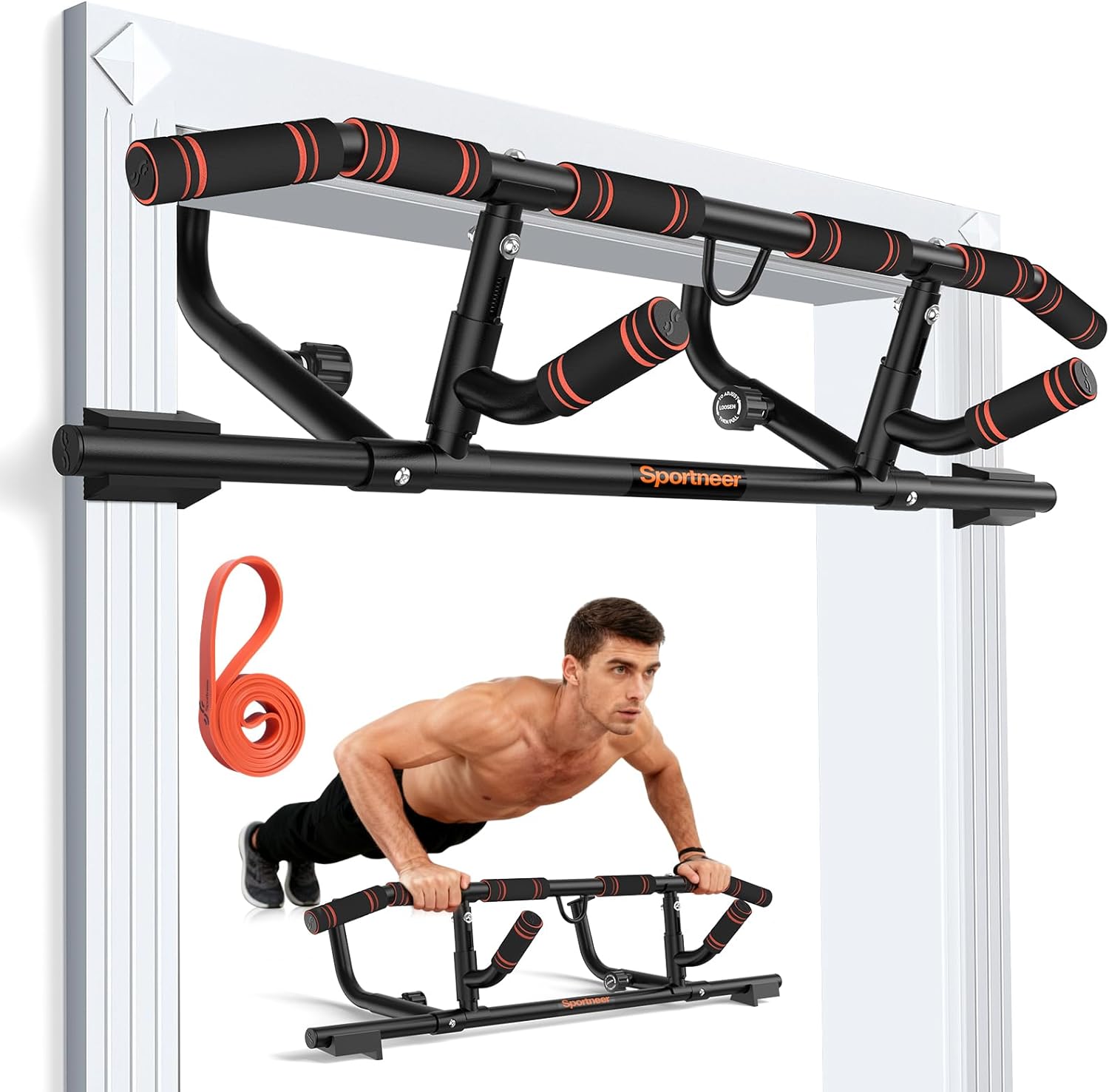 Door Pull Up Bar for Doorway w - Home Bar And Gym incelemesi ve fiyatı