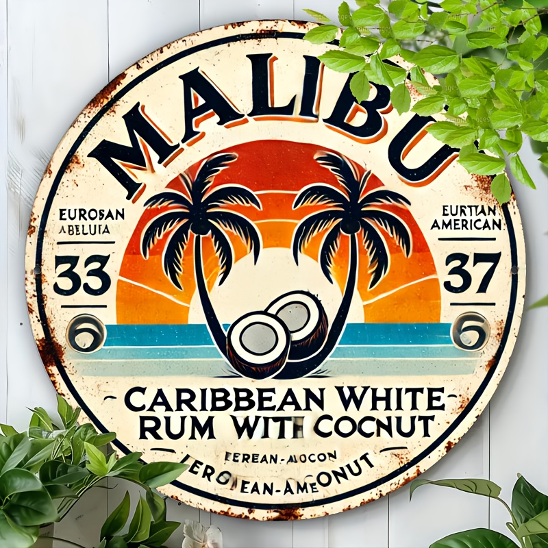 Vintage Malibu Rum Coconut Alu - Home Bar Accessories incelemesi ve fiyatı