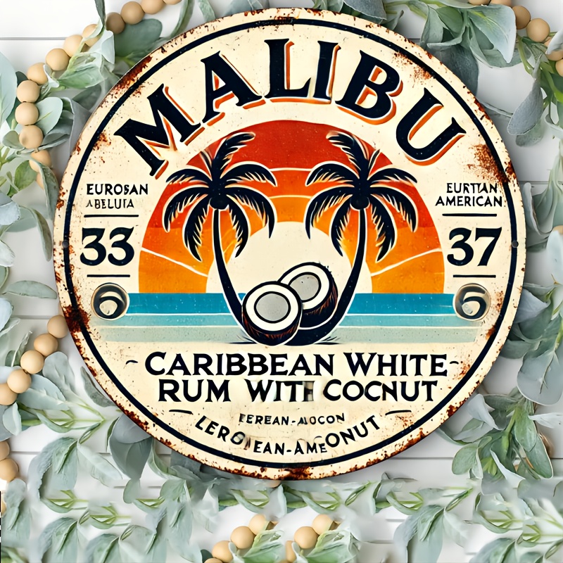 Vintage Malibu Rum Coconut Alu - Home Bar Accessories incelemesi ve fiyatı