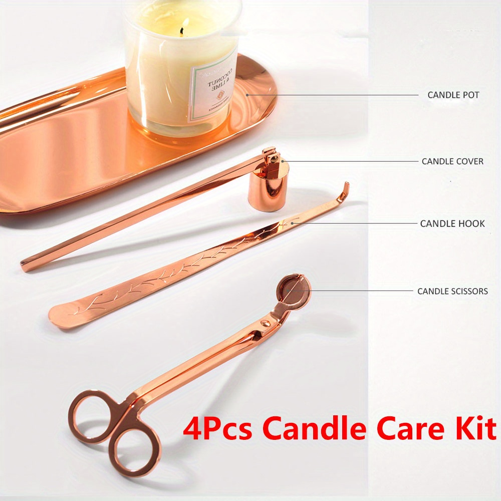 4pcs/set Luxury Candle Care Ki - Home Barber incelemesi ve fiyatı