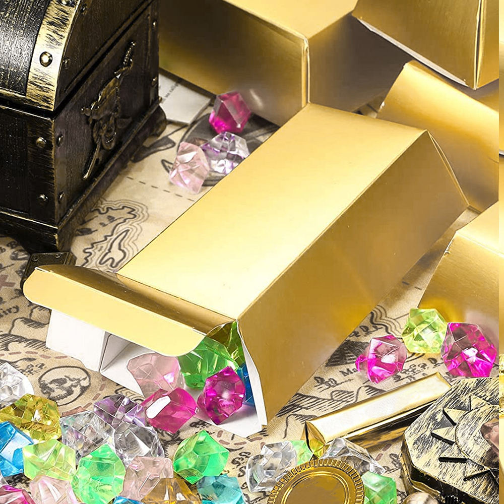 6Pcs Gold Bars Fake Bar Gift B - Bar Cart Gold incelemesi ve fiyatı