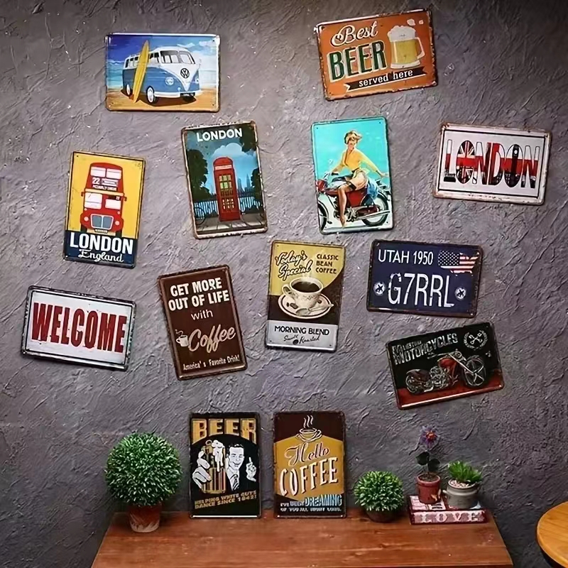 Custom Iron Wall Decor Vintage - Home Bar Word incelemesi ve fiyatı