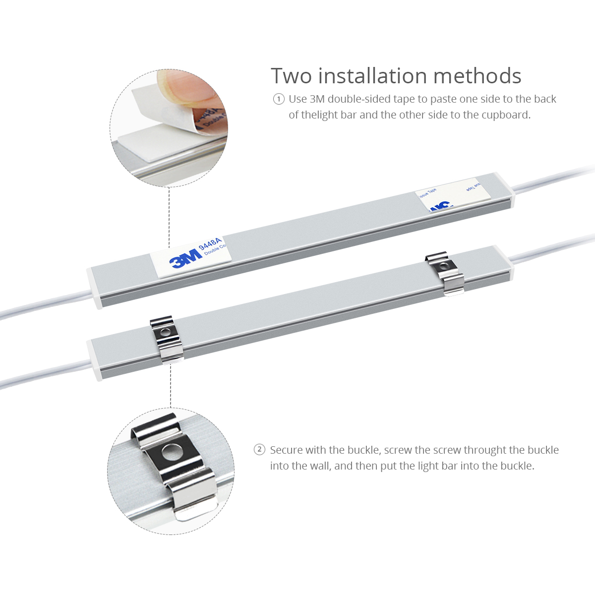 1-5 Pcs Kitchen Tuya Smart LED - Home Bar And Cabinet incelemesi ve fiyatı