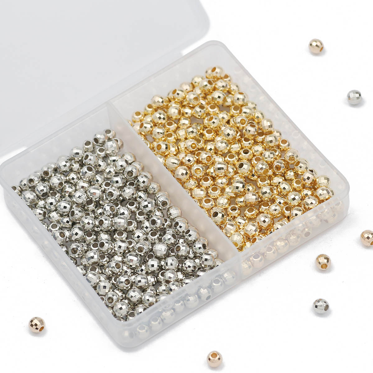 200PCS 4MM faceted round Loose - Bar Cart Gold incelemesi ve fiyatı