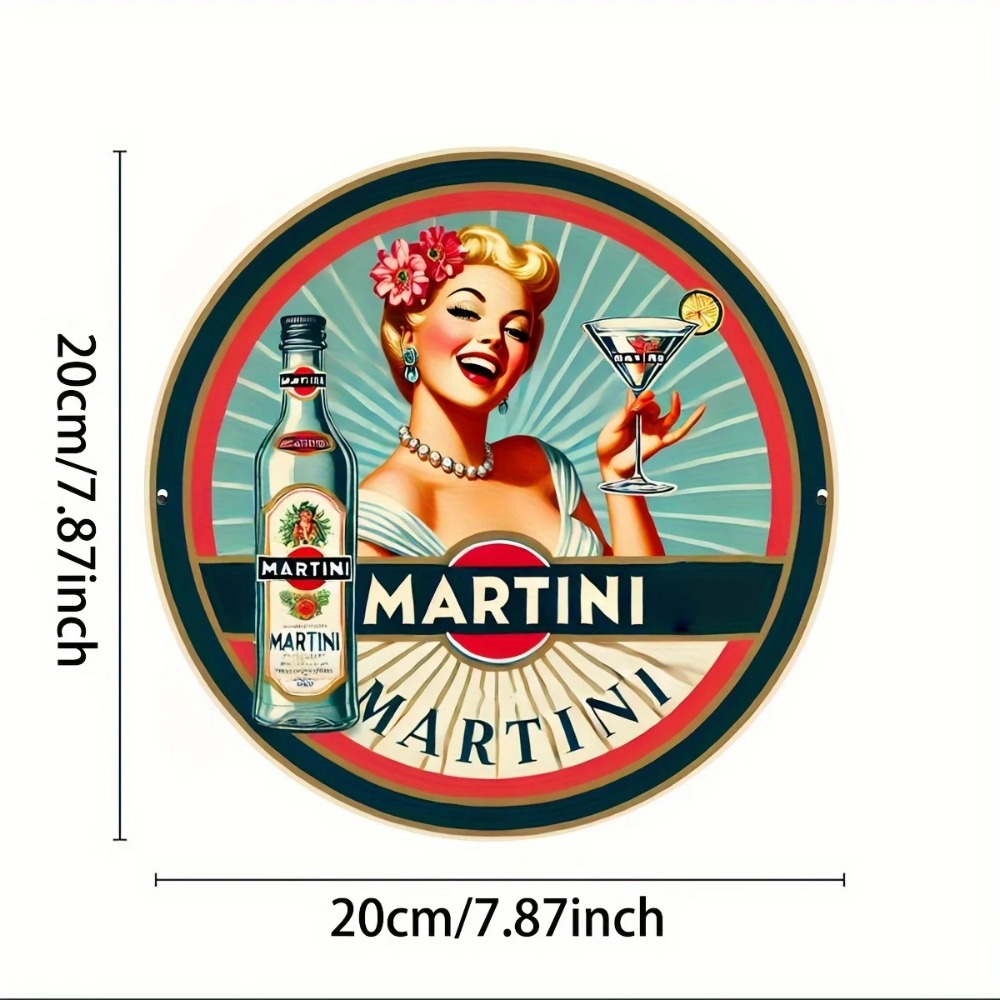 Vintage Martini Cocktail Pin-U - Home Bar And Restaurant incelemesi ve fiyatı