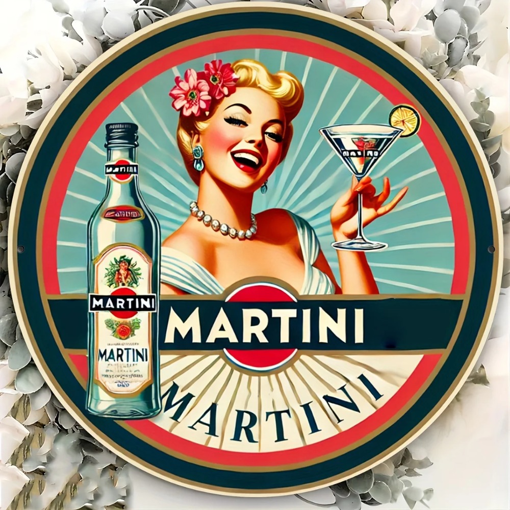 Vintage Martini Cocktail Pin-U - Home Bar And Restaurant incelemesi ve fiyatı