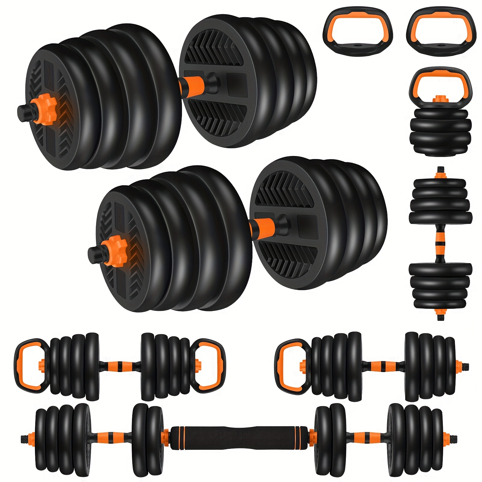 Yellow 4-in-1 Adjustable Dumbb - Home Bar Set incelemesi ve fiyatı