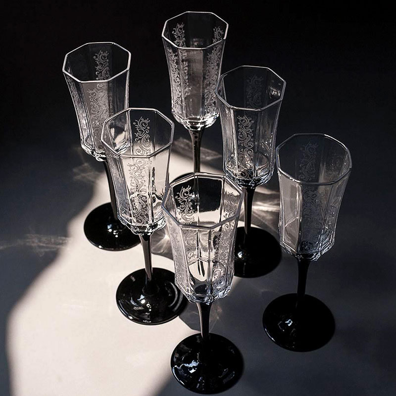 French Vintage Champagne Glass - Old Fashioned Glass incelemesi ve fiyatı