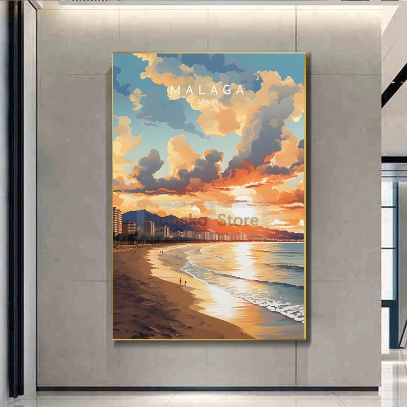 Spain Travel Poster Barcelona  - Home Barcelona incelemesi ve fiyatı