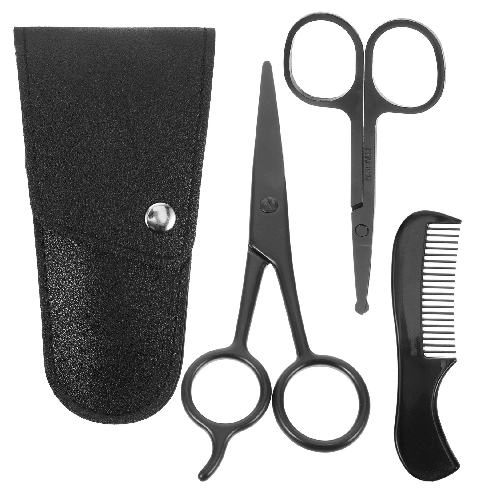 1Set Beard Shears Kit Stainles - Home Barber incelemesi ve fiyatı