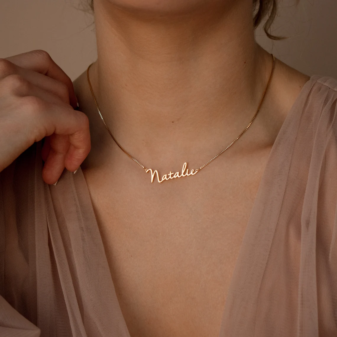 Personalised Gold Name Necklac - Bar Cart Gold incelemesi ve fiyatı
