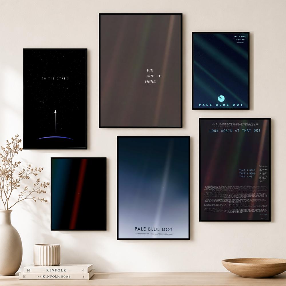 Cosmic Pale Blue Dot Poster Pa - Home Bar And Theater incelemesi ve fiyatı