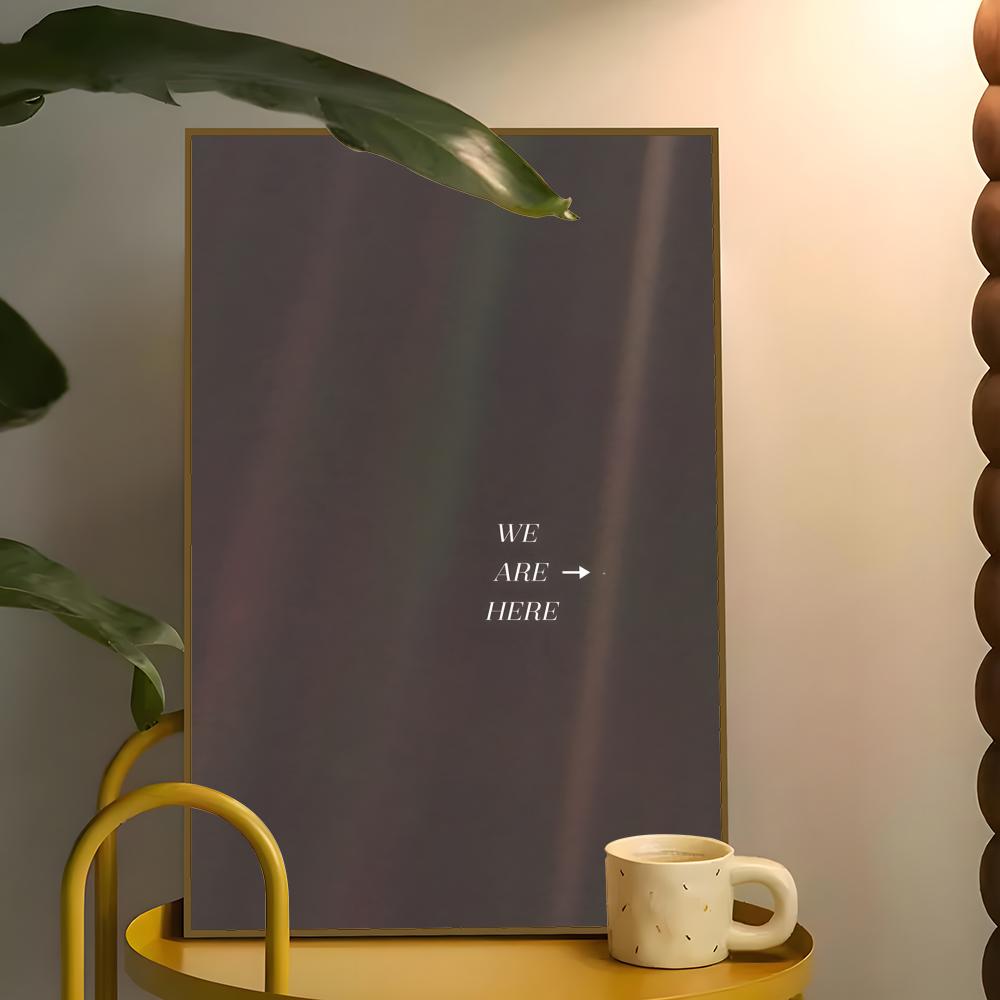 Cosmic Pale Blue Dot Poster Pa - Home Bar And Theater incelemesi ve fiyatı