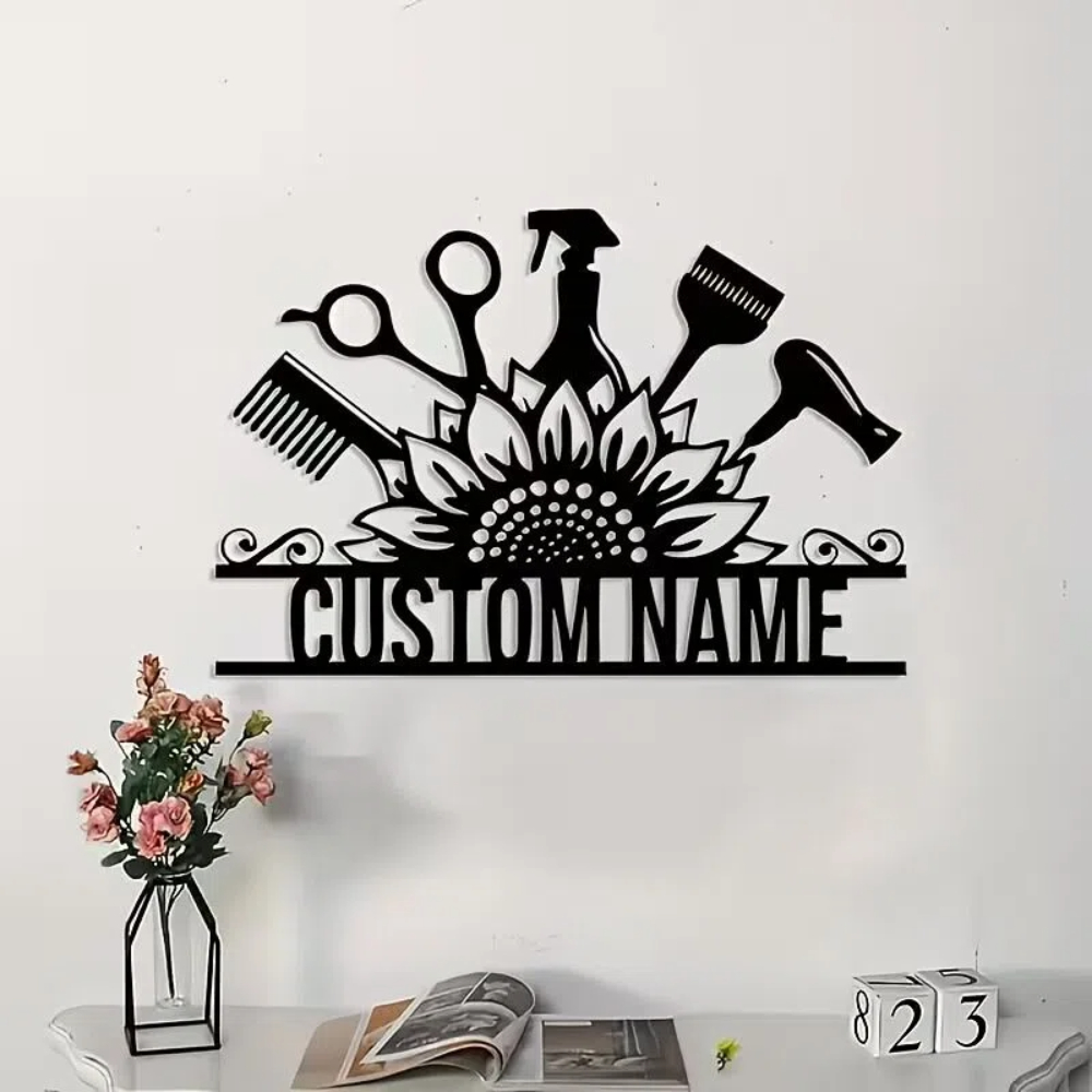 Custom Hair Stylist metal Name - Home Barber incelemesi ve fiyatı