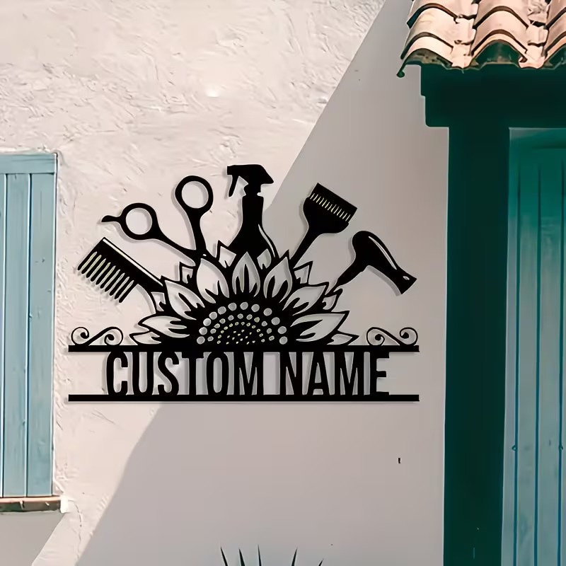 Custom Hair Stylist metal Name - Home Barber incelemesi ve fiyatı